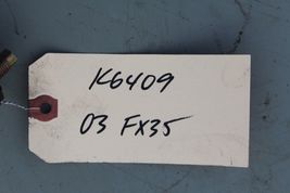 2003-2008 INFINITI FX35 CENTER SEAT BELT BUCKLE K6409 image 10