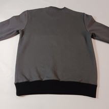 Natori Women's Black & Gray Long Sleeve Pocket Pullover Sweater Size Medium image 11