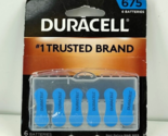 Duracell DA675B6 Size 675 Hearing Aid Batteries Zinc Air 1.45 V (6-Pack)... - $7.43