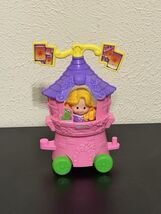 Fisher Price Little People RAPUNZEL Disney Princess Parade Float &amp; Figure - $15.00
