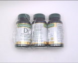 (3 Pack) 8/27 Nature's Bounty Vitamin D3 5000 IU Softgels, Rapid Release... - $27.71