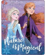 Disney Frozen 2, Magical Girls Silk Touch Throw Blanket Breathable 40&quot;  ... - $22.95 CAD