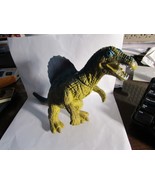 TOY DINOSAUR SPINOSAURUS 5.5&quot;H X 8&quot; WIDE THICK AND HEAVY CHINA DETAILED L9 - $4.55
