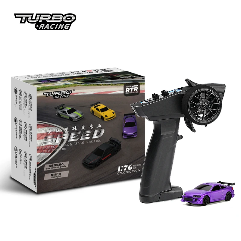 Turbo Racing C72 1:76 Sports RC Car Limited Edition &amp; Classic Edition Mini Full - £109.09 GBP