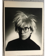 ANDY WARHOL vintage 1986 unused postcard - $20.79 CAD