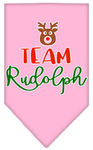 Team Rudolph Screen Print Bandana Light Pink Small - £9.06 GBP