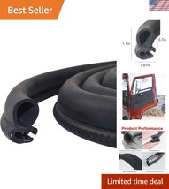 Flexible 50Ft Automotive Door Seal Strip - Soundproof &amp; Waterproof Solution - $1,793.28 MXN