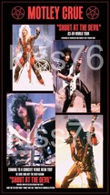 MOTLEY CRUE Custom 24 x 42 SATD Tour / Album Door Poster - CLEAN / CLEAR... - $60.00