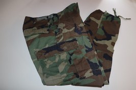 Woodland Camo BDU Pants US Military Size Small-Short Waist 27-31, Inseam... - $18.80