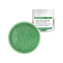 Bakell® 4g Classic Green Pearlized Edible Luster Dust Pearlized Glitter - £7.88 GBP