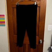 Women’s Chico Travelers Black Pants, size 2=size 12 [Clothing 379] - $13.10