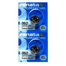 Renata 362 SR721SW Batteries - 1.55V Silver Oxide 362 Watch Battery (10 Count) - £3.14 GBP+