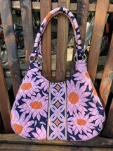 Vera Bradley Large Hobo Satchel In &quot;Loves Me&quot; Awesome condition - £14.52 GBP