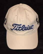 Titleist FootJoy Golf FJ Pro V1 Ball Cap Hat Tan Khaki Adjustable Strap Back - £14.74 GBP