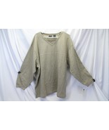 Van Heusen Big and Tall Studio Long Sleeve Knitted Shirt 3XL Putty Beige - $409.59 MXN