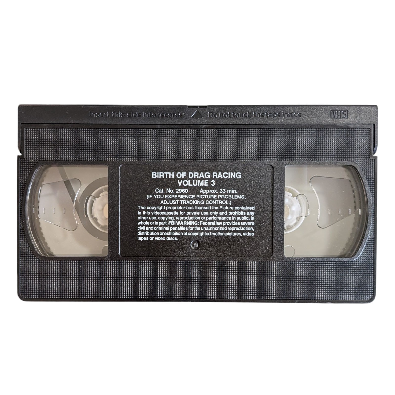 Gold Dust Classics & Winnebago Presents Birth of Drag Racing Vol 3 VHS 1993-RARE Item image 4