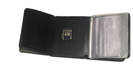 New York City Police Officer Plain NYC Blue Line  Pin credit Cards/ID  wallet - £27.77 GBP