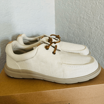 SPERRY TOP-SIDER Men&#39;s Captains Moc Toe Hemp Boat  Shoe, Size 13, Ivory,... - $69.00