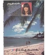 1984 United Airlines Print Ad Bring Hawaii Alive 8.5&quot; x 11&quot; - $27.46 CAD