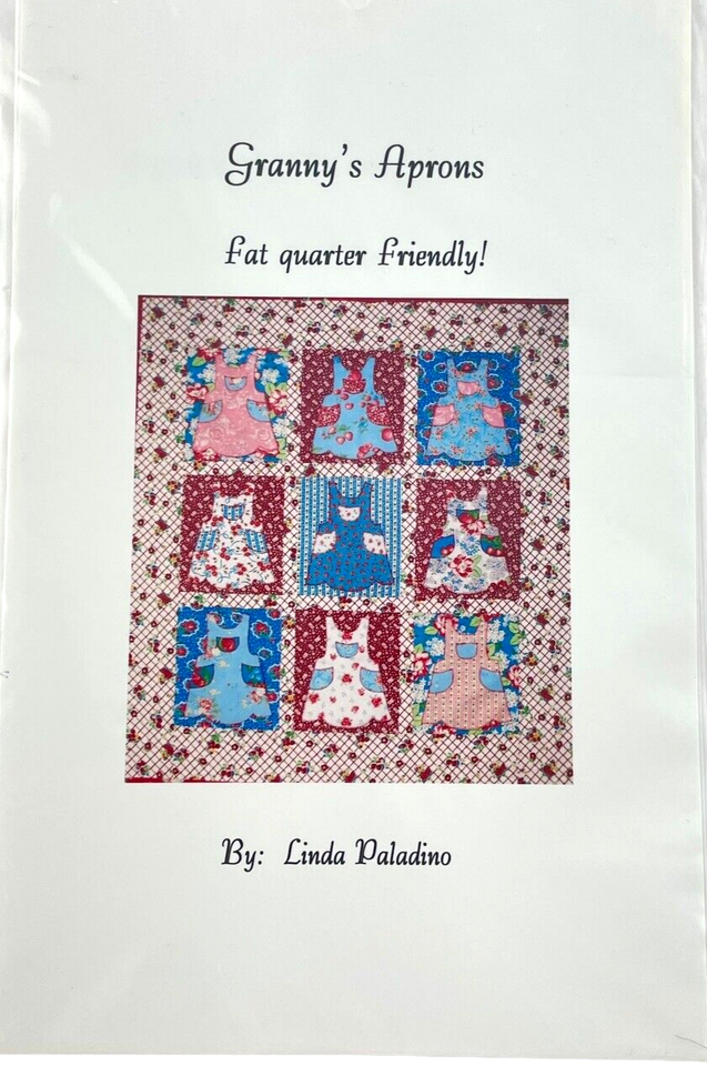 Quilter's Garden Quilt PATTERN Granny's Aprons 32" x 35" Linda Paladino Item image 2