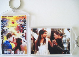 ROMEO + JULIET KEYCHAIN LEONARDO DICAPRIO CLAIRE DANES KEY CHAIN SHAKESP... - $7.99