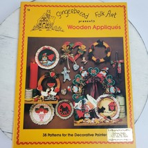 Vintage 1984 Gingerbread FOLK ART Wooden Appliques Pattern Painting Maga... - $10.40