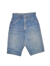 Vintage Wrangler Blue Bell Shorts Womens 12 24 Misses Denim Jean Sanfori... - £41.80 GBP