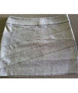 Express Brand ~ Womens&#39; Size 8 ~ Gray/Metallic ~ Rayon~Nylon~Spandex Ski... - $42.10 CAD