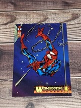 1994 Fleer Marvel The Amazing SPIDER-MAN WEB-SHOOTING Card #2 - £1.17 GBP