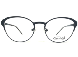 Eight to Eighty Eyeglasses Frames FANNY PEARL GRAY Blue Round Cat Eye 49-17-135 - £36.60 GBP