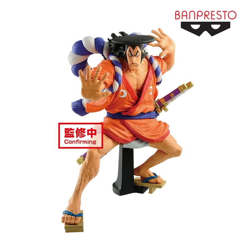 Bandai Original Banpresto One Piece Kozuki Oden Anime Children&#39;s toy Collection - £32.83 GBP