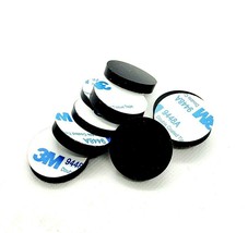 1&quot; Round Stick on Bumper Feet Pads 3/16&quot; Thick 3M Adhesive Backing Foot ... - £9.32 GBP+