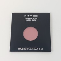 New MAC Authentic Sheertone Blush Pro Palette Refill Pan Breath of Plum - £29.52 GBP