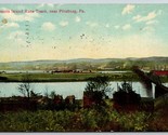 Brunots Island Race Track Pittsburg Pennsylvania PA 1913 DB Postcard D15 - $6.88