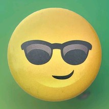 Happy Face With Sunglasses Smirk Sun Pin Button Pinback - £11.58 GBP