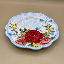 Sweet Rose Salad Dessert Plate 8.75” The Pioneer Woman Roses Florals NWT - £10.81 GBP