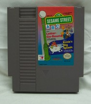 Sesame Street Abc Nes Nintendo Video Game Cart Cartridge 1989 Authentic Original - £11.89 GBP