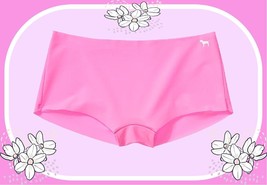 M NO SHOW NEON Bubble Gum  Stretch Victorias Secret PINK Boyshort Brief Pantie - $10.99