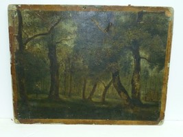 Antique 19C French Signed Oil Painting m./B, D&#39;Etoile à Charbonnière, 23 x 31 cm - £319.78 GBP