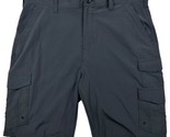 Iron Co  Stretch Performance Hybrid Cargo Shorts Greystone Size 36 - £13.52 GBP