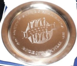 Bicentennial Pewter Charger Plate Rogers Silver 1776-1976 NIB - $24.74