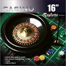 16-inch Roulette Wheel Game Set by Da Vinci - £137.04 GBP