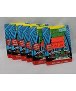 Lot Of (6) Topps 1990 Teenage Mutant Ninja Turtles Wax Booster Packs - $24.75