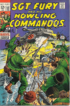 Sgt. Fury and His Howling Commandos Comic Book #63, Marvel 1969 VERY FINE+ - £20.31 GBP