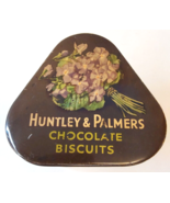 Huntley &amp; Palmers Chocolate Biscuits Advertising Tin Vintage - £27.37 GBP
