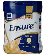 Ensure - 400 gm (Vanilla) flavor  Free Shipping Worlds - £24.06 GBP