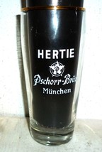 Pschorr Brau Munich Hertie White-label German Beer Glass - £11.39 GBP