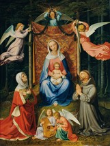 Madonna with Child – Waldesruh – Joseph von Führich – Catholic Art Print – Archi - £10.04 GBP+