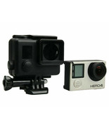 Blackout Case Protective Cover Housing For GoPro HERO 4 3 3+ Black/Silver - $220.82 MXN