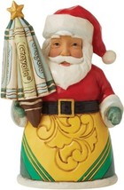 Enesco Jim Shore Crayola Santa Miniature Christmas Figurine 6009136 - £16.61 GBP